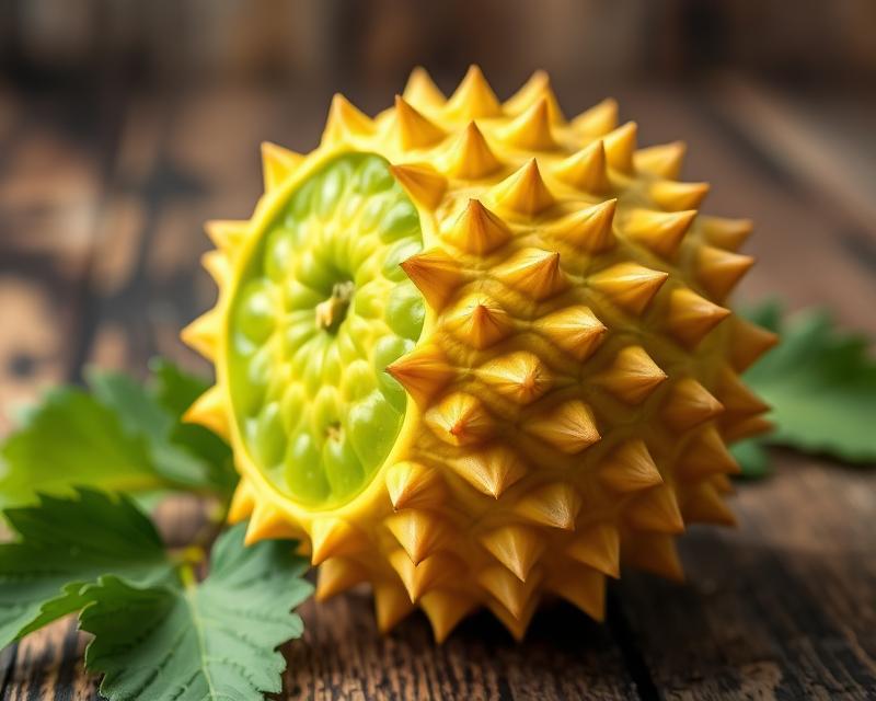 Melon rogaty (kiwano) – właściwości, zastosowanie i pochodzenie