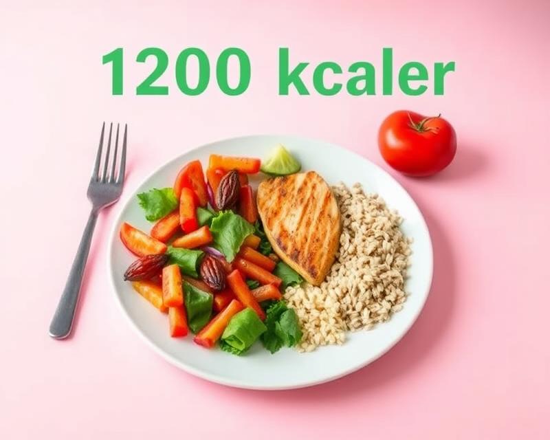 Dieta 1200 kcal – skutki, zasady i efekty odchudzania